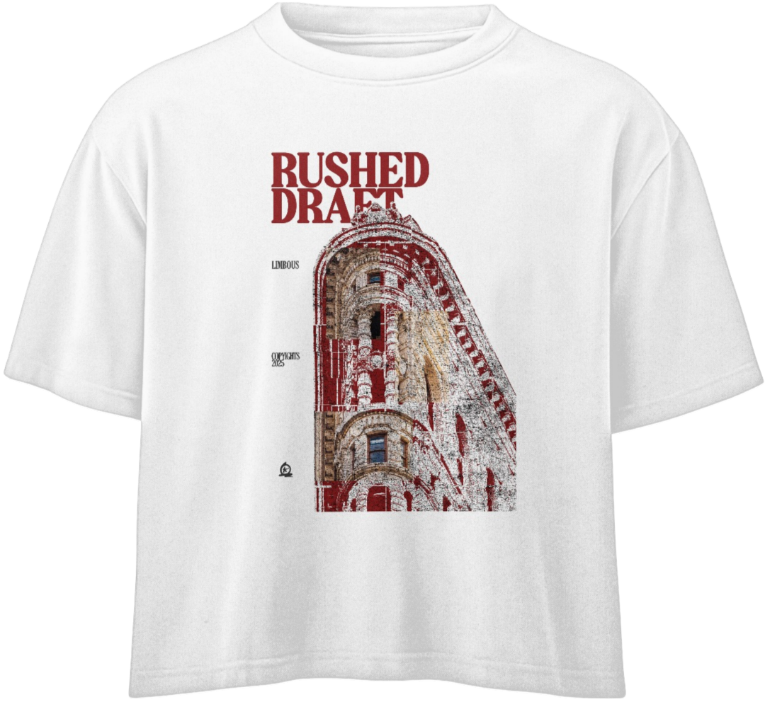 Rushed Draft White Shirt